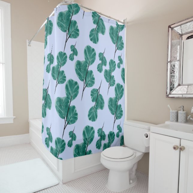 Abstract Fig Leaf Pattern For Plant Loving People (In Situ)