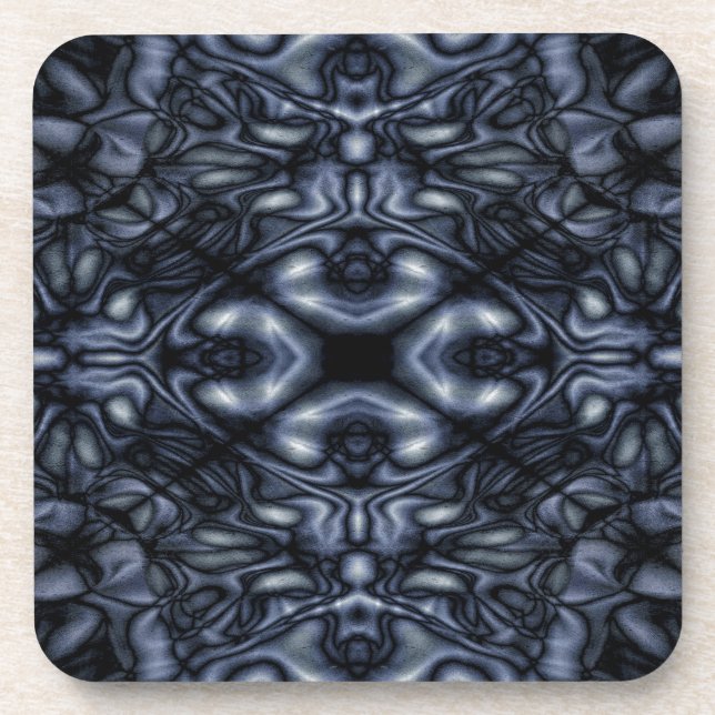 Abstract figures pattern coaster (Front)
