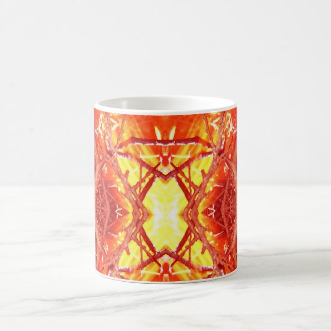 Abstract Fire Coffee Mug (Center)
