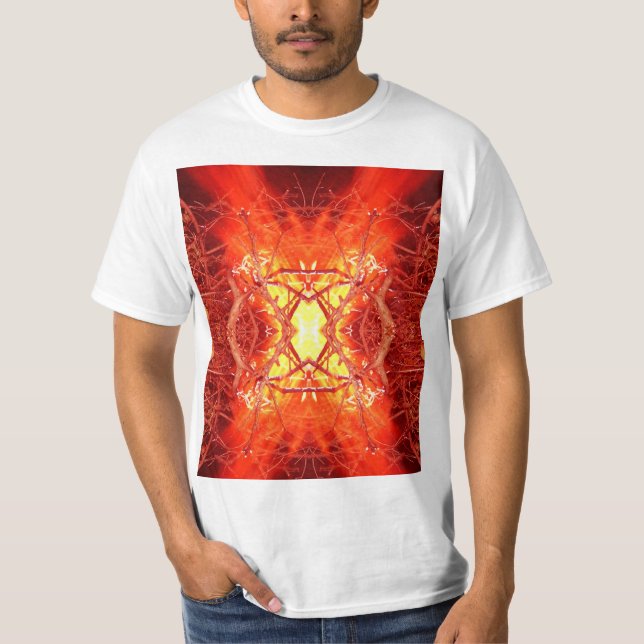 Abstract Fire T-Shirt (Front)