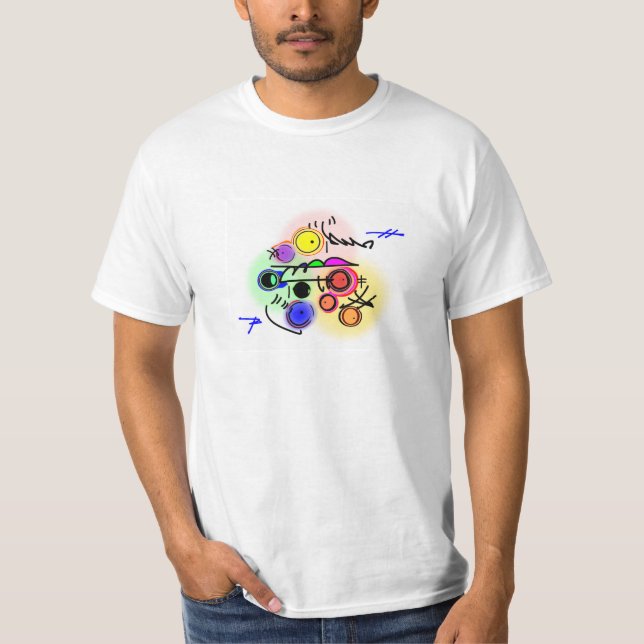 abstract fish2 T-Shirt (Front)