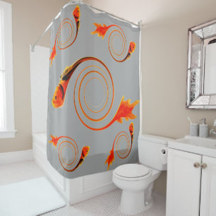 Abstract Fish Aquatic Pattern Custom Colour