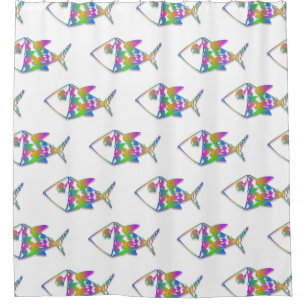 Abstract Fish Pattern