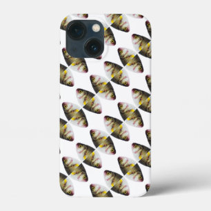 Abstract fish pattern iPhone 13 mini case