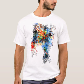 Abstract fish T-Shirt