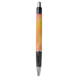 Abstract Flames Waves Orange Pink Pen