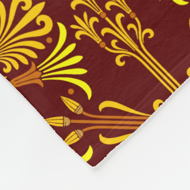 Abstract Fleece Blanket (Corner)