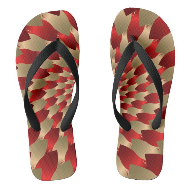 Abstract Flip Flops (Footbed)