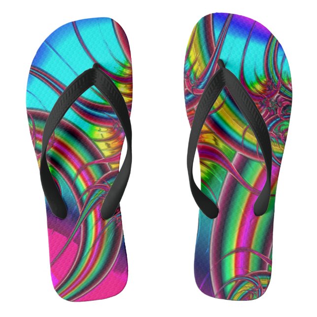 Abstract Flip Flops (Footbed)