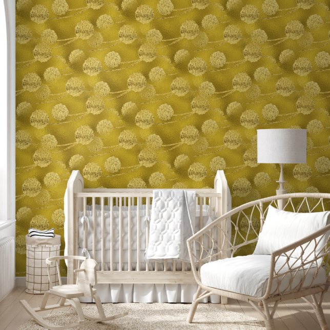 Abstract floating dots - seamless pattern 1 wallpaper (Kids)