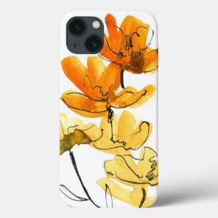 Abstract floral background iPhone 13 case