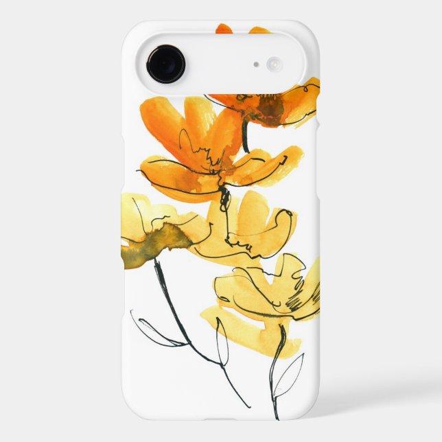 Abstract floral background iPod touch (5th generation) cover (Back)