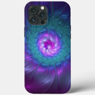 Abstract Floral Beauty Colourful Fractal Art Flowe iPhone 13 Pro Max Case