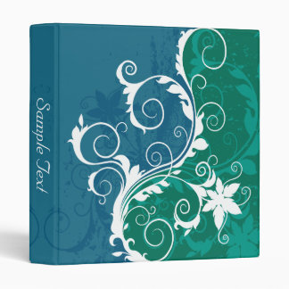 Abstract Floral Binder