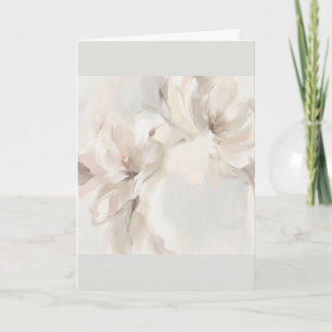 "Abstract Floral" Card