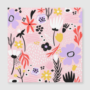 Abstract Floral: Creative Vintage Design.