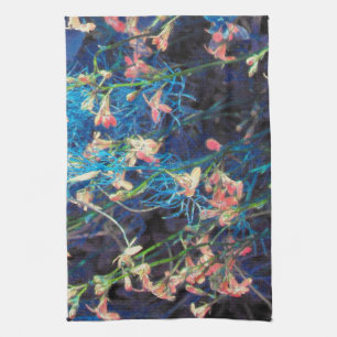 Abstract Floral Fantasy Kitchen Towel