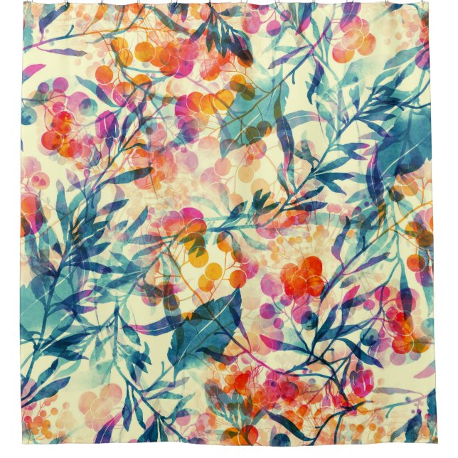 Abstract floral: herbs, flowers pattern. (Front)