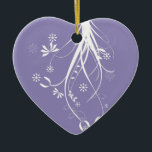 Abstract Floral Ornament<br><div class="desc">This beautiful Abstract Floral Ornament is an nice gift for Special Occasions,  Christmas,  Wedding Gifts,  Engagements Gifts,  Major Holidays,  Hanukkah gifts,  Passover Gifts,  Greeting's,  Morthers day, </div>