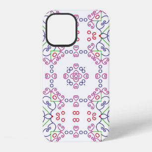 Abstract floral pattern designabstract, art, home  iPhone 12 case