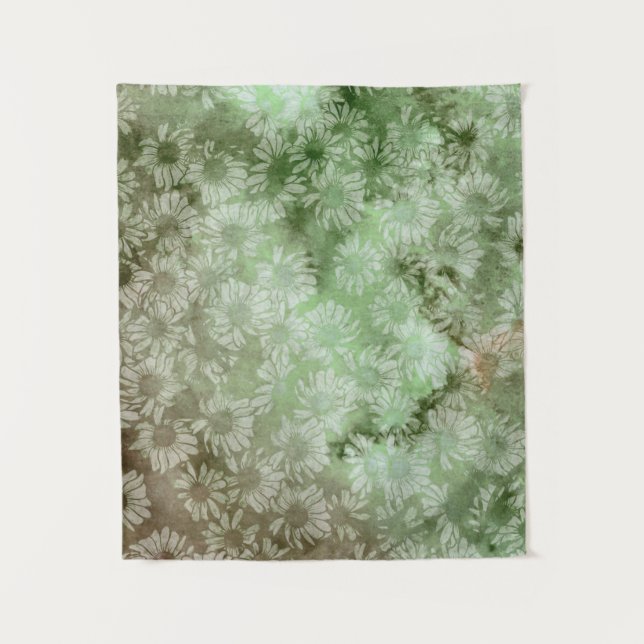 Abstract Floral Pattern Flower gardening flowers   Tapestry (Front)