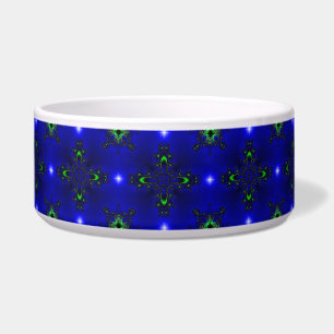 Abstract Floral Pattern in Rainbow Style