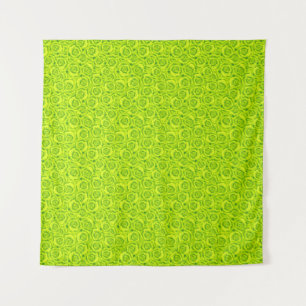 Abstract floral roses pattern tapestry