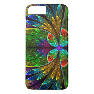 Abstract Floral Stained Glass Pattern Case-Mate iPhone Case