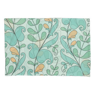 Abstract Floral: Vintage Seamless Pattern Pillowcase