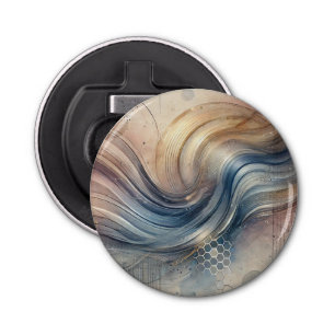 Abstract Flow Bottle Opener