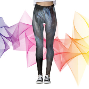 Abstract Flow Leggings