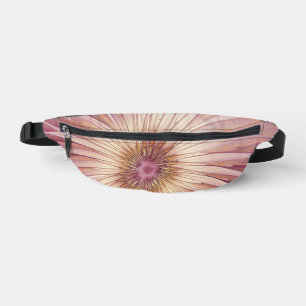 Abstract Flower Fractal Art & Shades of Burgundy Fanny Pack