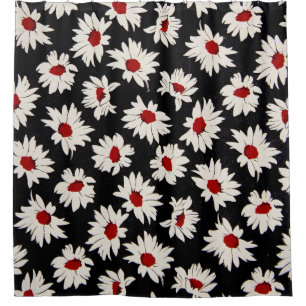 Abstract flowers, an artsy watercolor pattern.