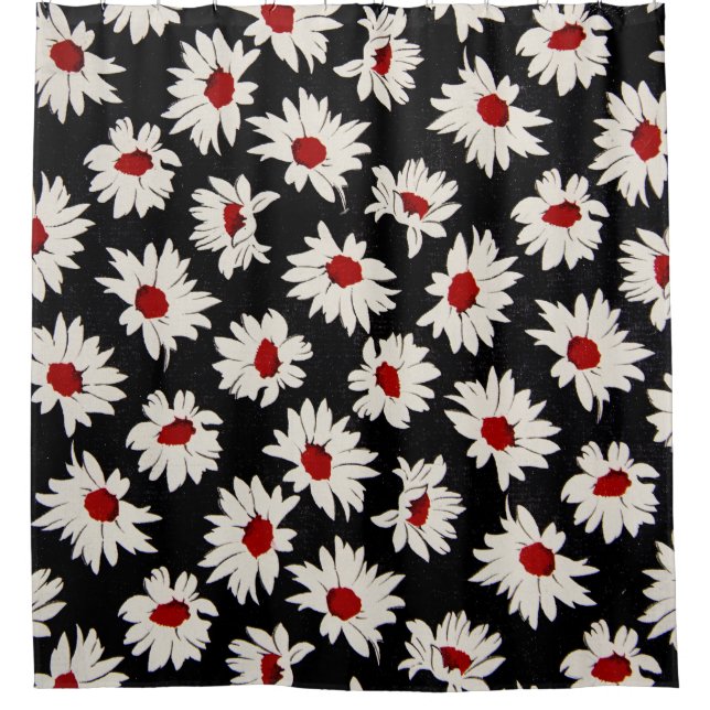 Abstract flowers, an artsy watercolor pattern. (Front)