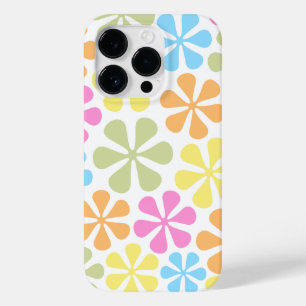 Abstract Flowers Bright Colour Mix Case-Mate iPhone 14 Pro Case