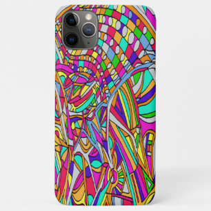 Abstract Flowers iPhone 11 Pro Max Case