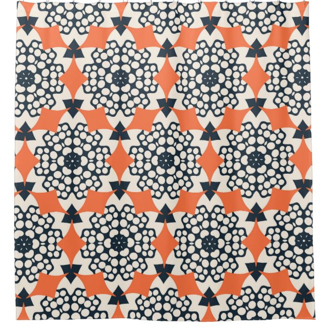 Abstract Flowers: Simple Geometric Vintage (Front)