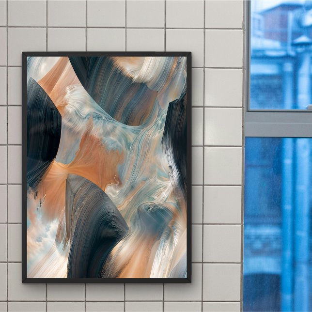 Abstract Fluid Dreamscape Flow Art Poster (Creator Uploaded)