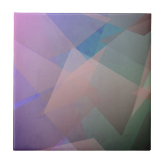 Abstract Flying Particles | Geometrical Shapes Tile