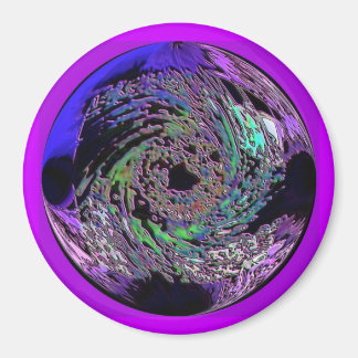 Abstract foil magnet