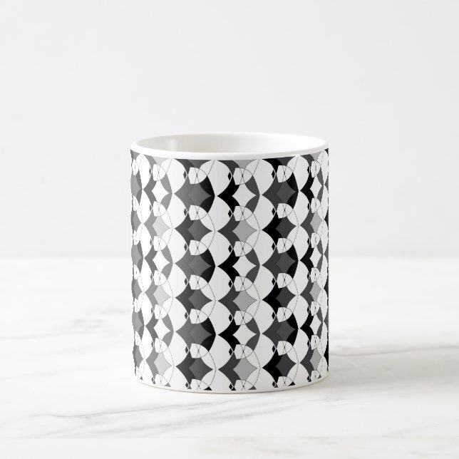 Abstract folk african ethno traditional native  coffee mug (Center)