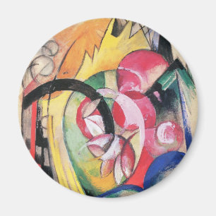 Abstract Forms (aka Coloured Flowers) by Franz Mar Magnet