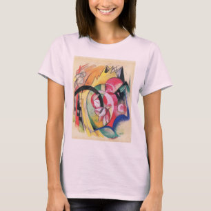 Abstract Forms (aka Coloured Flowers) by Franz Mar T-Shirt