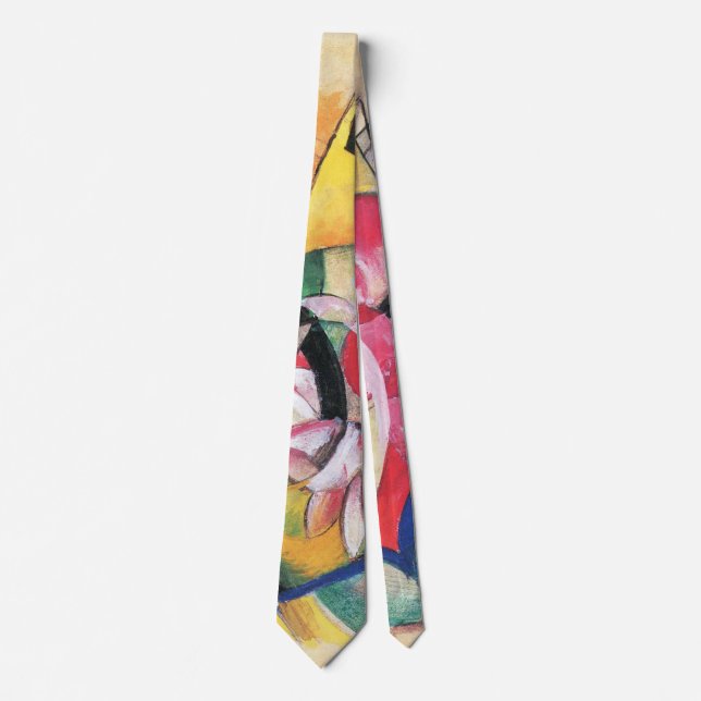 Abstract Forms (aka Coloured Flowers) by Franz Mar Tie (Front)