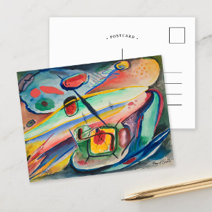 Abstract Forms   Rudolf Bauer Postcard