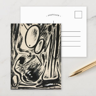 Abstract Forms   Rudolf Bauer Postcard