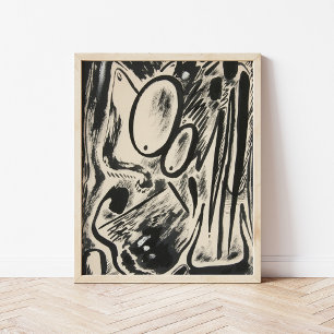 Abstract Forms   Rudolf Bauer Poster