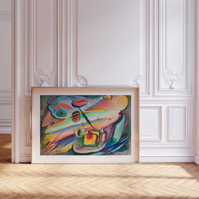 Abstract Forms | Rudolf Bauer Poster (Creator Uploaded)