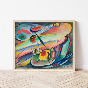 Abstract Forms   Rudolf Bauer Poster
