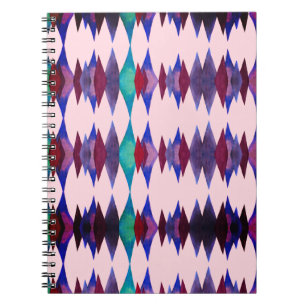Abstract Forms  Spiral  Notebook